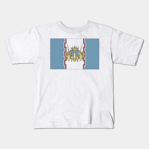 Valkyria Chronicles - Gallian Flag V1 Kids T-Shirt by Gekidami